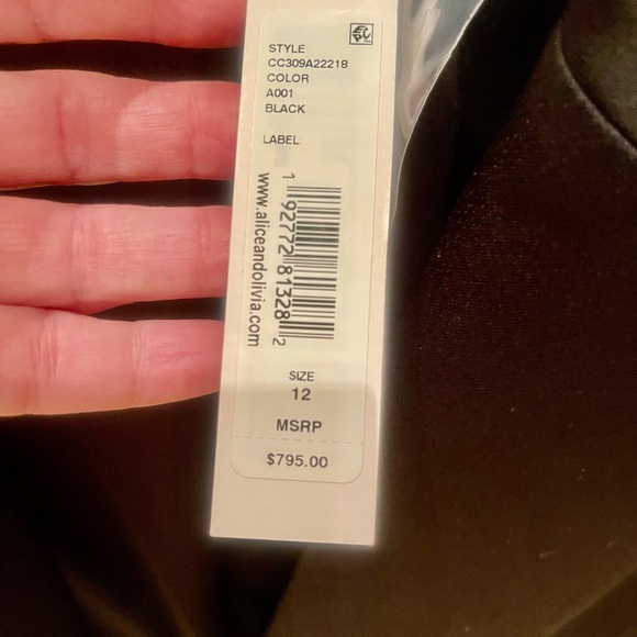 Gorgeous Alice and Olivia rhinestone trimmed short jacket.  Fabulous! - Picture 2 of 15